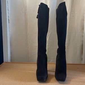 Michel Perry Vintage Suede Knee high boots